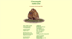 Desktop Screenshot of antikvar-classensgade.dk